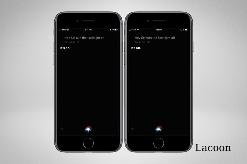 How To Turn On And Off The Flashlight Using Siri