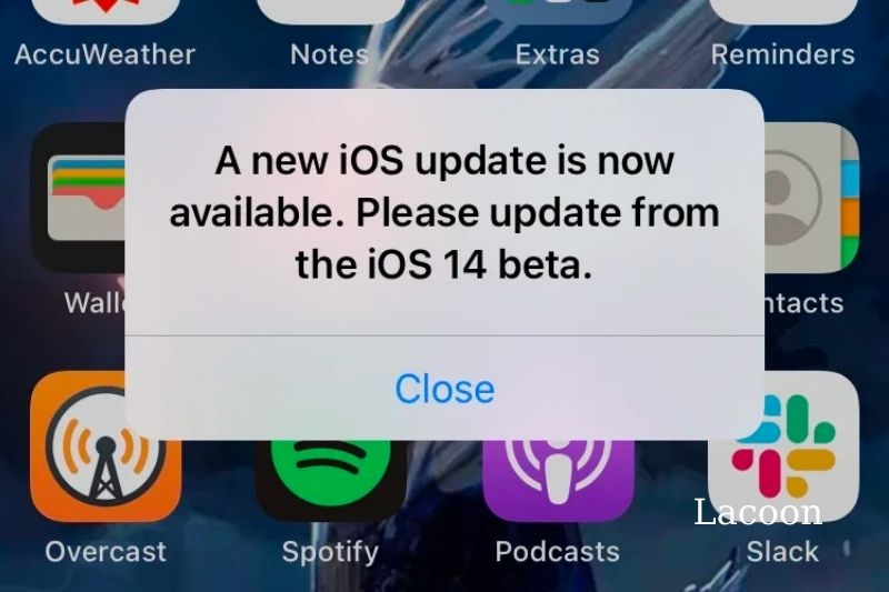 What Causes A New iOS Update is Now Available Bug