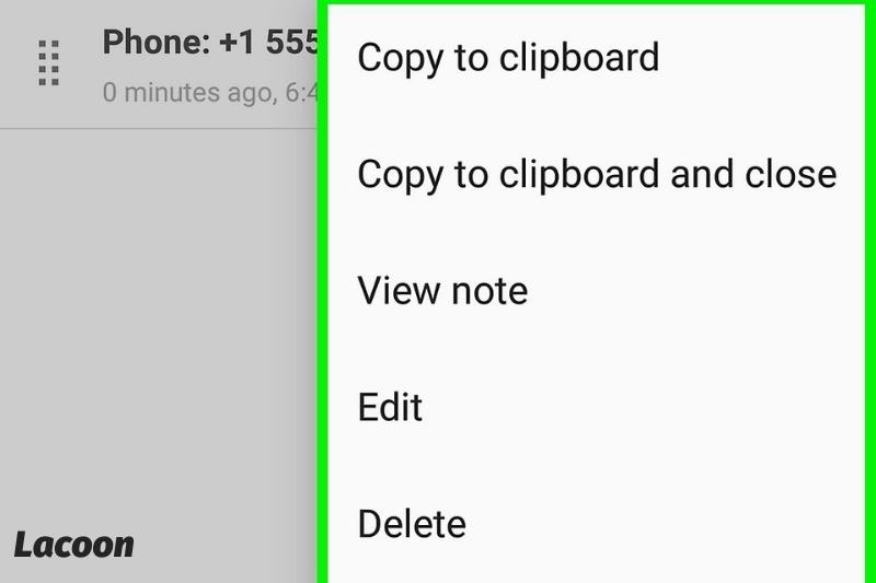Copy - Paste to Clipboard on Android