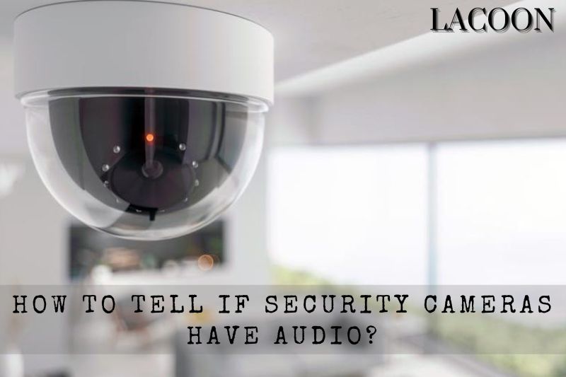 How To Tell If Security Cameras Have Audio 2022