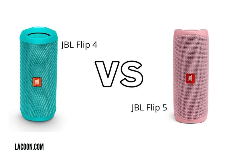 What distinguishes the JBL Flip 4 from the JBL Flip 5?